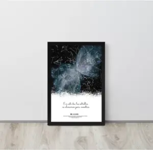 Mapa estelar Nebulosa Mariposa