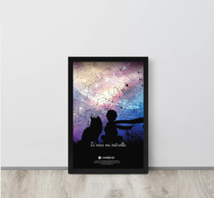 Mapa estelar El principito